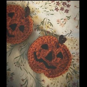 Pumpkin Earrings